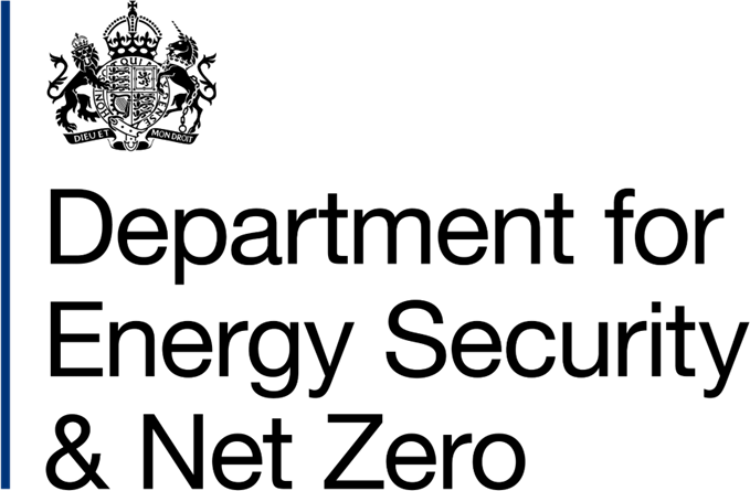 DESNZ Logo Blue